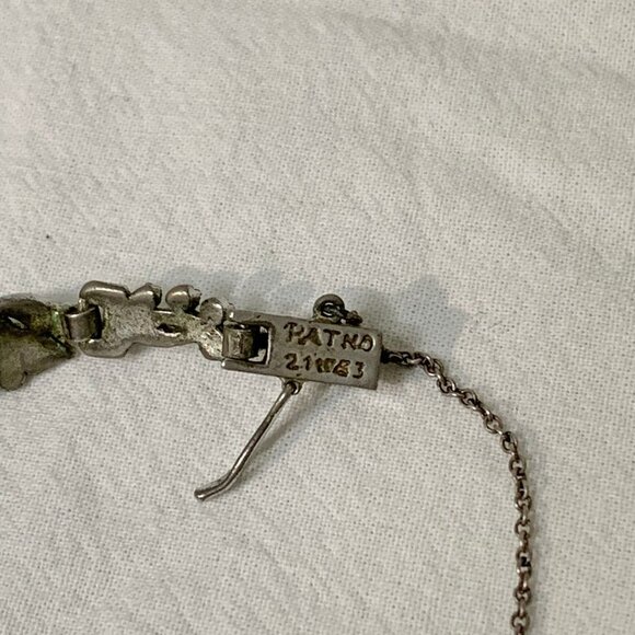 VTG 50s Ritex Swiss Watch Marcasite Silver Plated 17 Jewels Hand Wind Mechanical - Picture 6 of 6